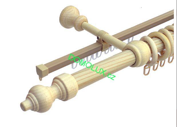 Garnýž 300cm bílá
