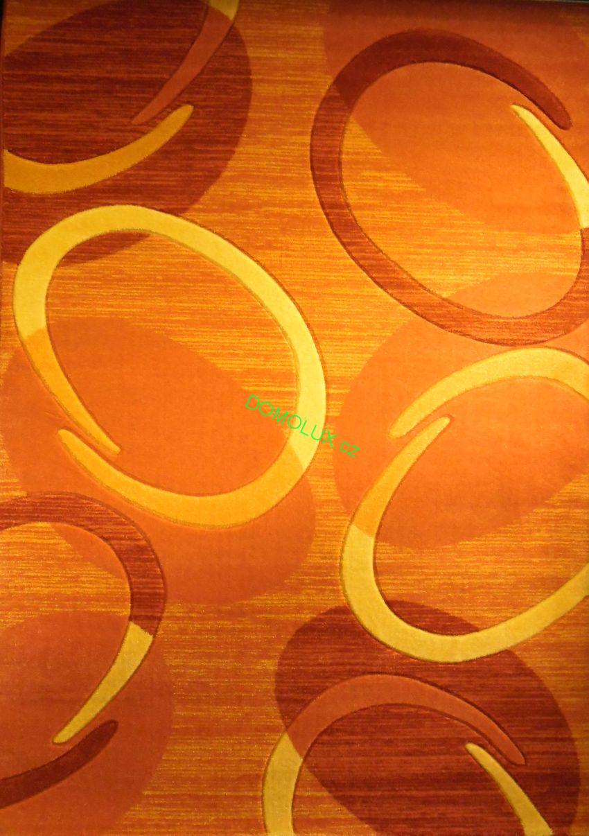 Kusový koberec FLORIDA 9828 ORANGE - 120x170 cm